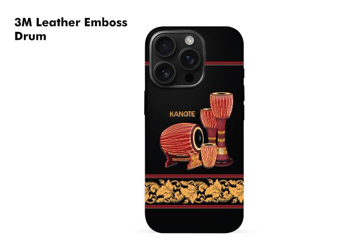 Phone Sticker (Skin) Leather Drum
