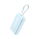 Anker Zolo Power Bank 20k 30W built-in USB-C Cable(Blue)